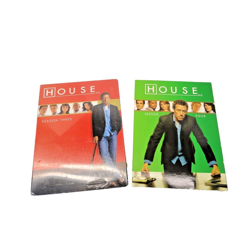 HOUSE MD - The Complete Third and Fourth (3RD & 4TH) Season DVD